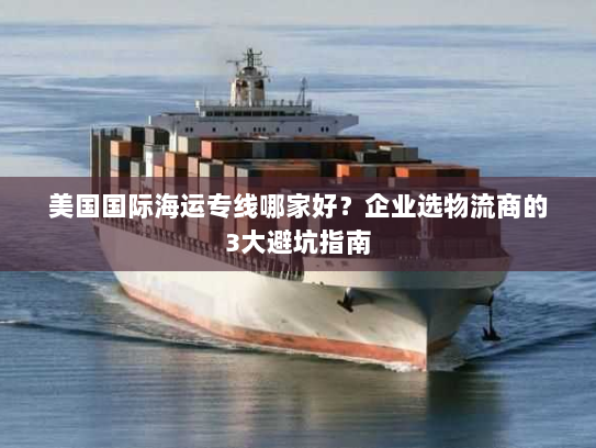 美国国际海运专线哪家好？企业选物流商的3大避坑指南