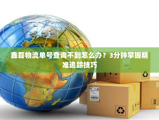 鑫磊物流单号查询不到怎么办？3分钟掌握精准追踪技巧