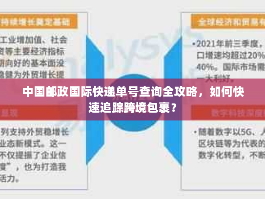 中国邮政国际快递单号查询全攻略，如何快速追踪跨境包裹？