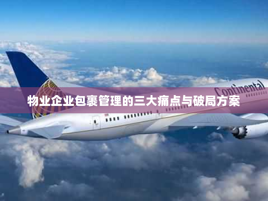 物业企业包裹管理的三大痛点与破局方案