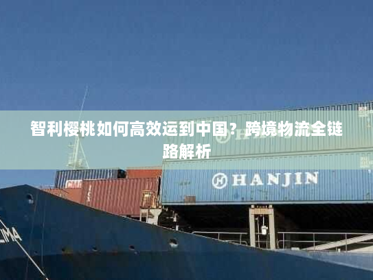智利樱桃如何高效运到中国?跨境物流全链路解析 智利樱桃如何高效运到中国?跨境物流全链路解析