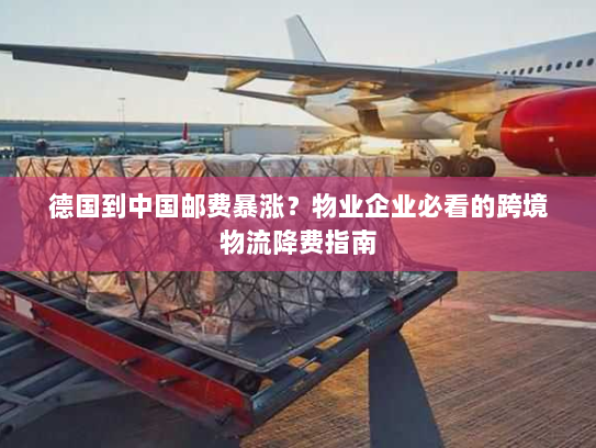 德国到中国邮费暴涨？物业企业必看的跨境物流降费指南