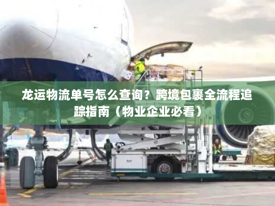 龙运物流单号怎么查询?跨境包裹全流程追踪指南(物业企业必看) 龙运物流单号怎么查询?跨境包裹全流程追踪指南(物业企业必看)