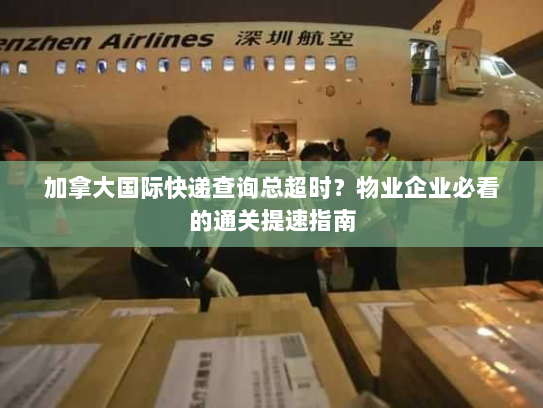 加拿大国际快递查询总超时？物业企业必看的通关提速指南