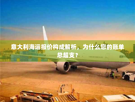 意大利海运报价构成解析，为什么您的账单总超支？