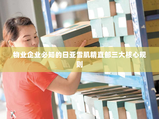 物业企业必知的日亚雪肌精直邮三大核心规则 物业企业必知的日亚雪肌精直邮三大核心规则