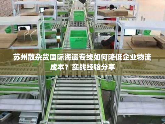 苏州散杂货国际海运专线如何降低企业物流成本?实战经验分享 苏州散杂货国际海运专线如何降低企业物流成本?实战经验分享