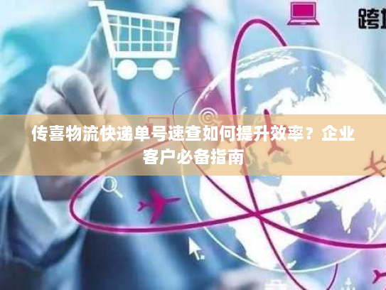 传喜物流快递单号速查如何提升效率？企业客户必备指南
