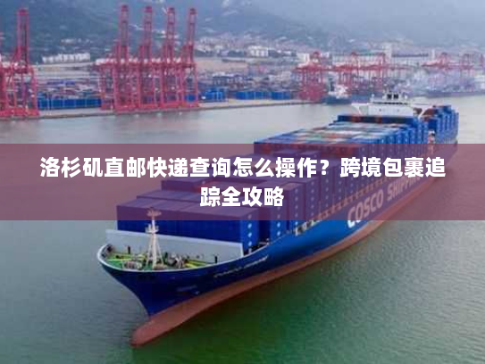 洛杉矶直邮快递查询怎么操作?跨境包裹追踪全攻略 洛杉矶直邮快递查询怎么操作?跨境包裹追踪全攻略