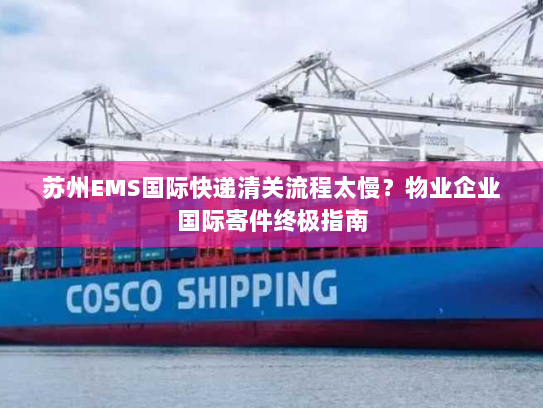 苏州EMS国际快递清关流程太慢?物业企业国际寄件终极指南 苏州EMS国际快递清关流程太慢?物业企业国际寄件终极指南