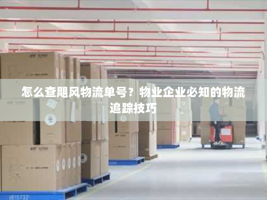 怎么查飓风物流单号?物业企业必知的物流追踪技巧 怎么查飓风物流单号?物业企业必知的物流追踪技巧