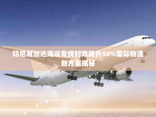 印尼雅加达海运专线时效提升50%国际物流新方案揭秘 印尼雅加达海运专线时效提升50%国际物流新方案揭秘