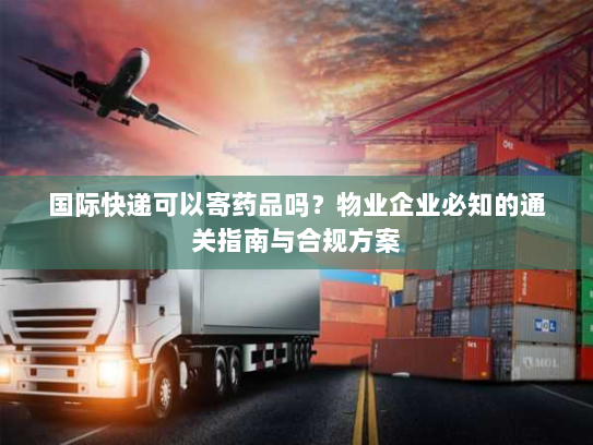 国际快递可以寄药品吗？物业企业必知的通关指南与合规方案