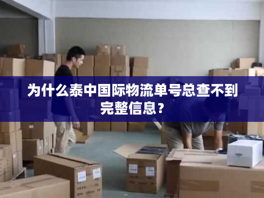 为什么泰中国际物流单号总查不到完整信息? 为什么泰中国际物流单号总查不到完整信息?