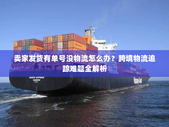 卖家发货有单号没物流怎么办？跨境物流追踪难题全解析