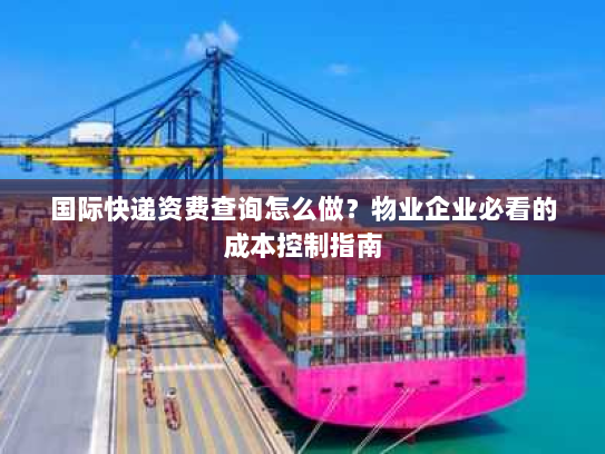 国际快递资费查询怎么做?物业企业必看的成本控制指南 国际快递资费查询怎么做?物业企业必看的成本控制指南