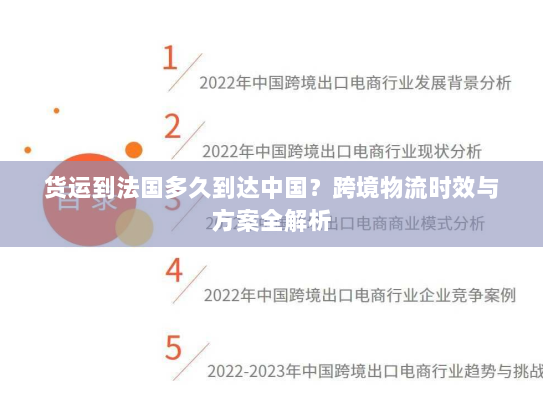 货运到法国多久到达中国？跨境物流时效与方案全解析