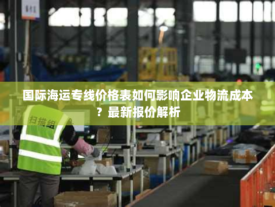 国际海运专线价格表如何影响企业物流成本？最新报价解析