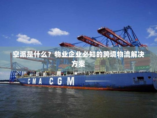 空派是什么?物业企业必知的跨境物流解决方案 空派是什么?物业企业必知的跨境物流解决方案