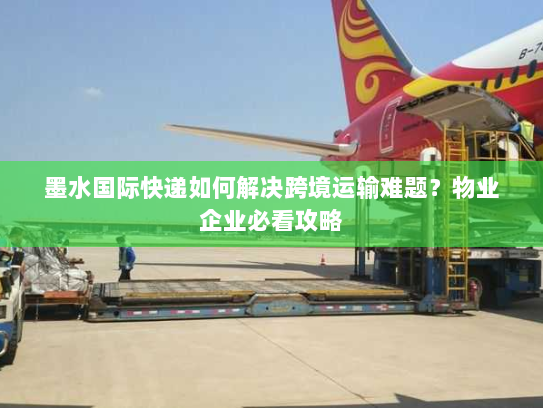 墨水国际快递如何解决跨境运输难题？物业企业必看攻略