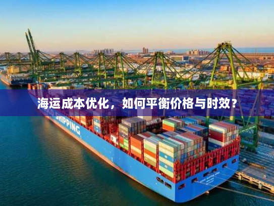 海运成本优化,如何平衡价格与时效? 海运成本优化,如何平衡价格与时效?