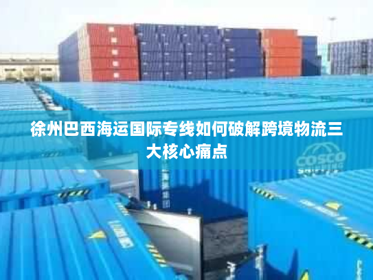 徐州巴西海运国际专线如何破解跨境物流三大核心痛点