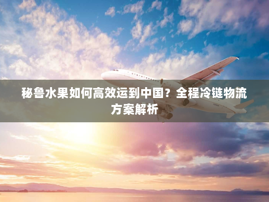 秘鲁水果如何高效运到中国？全程冷链物流方案解析