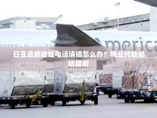 日亚直邮地址电话填错怎么办？物业代收避坑指南