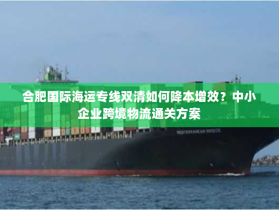 合肥国际海运专线双清如何降本增效？中小企业跨境物流通关方案
