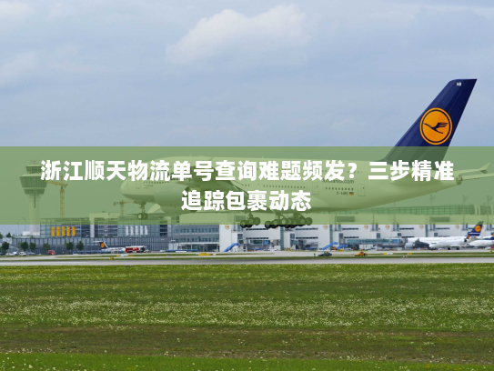 浙江顺天物流单号查询难题频发?三步精准追踪包裹动态 浙江顺天物流单号查询难题频发?三步精准追踪包裹动态