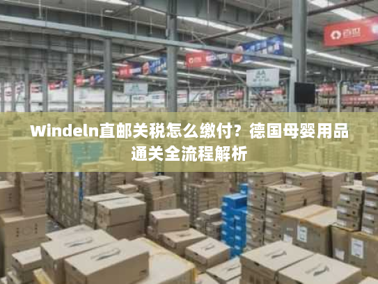 Windeln直邮关税怎么缴付?德国母婴用品通关全流程解析 Windeln直邮关税怎么缴付?德国母婴用品通关全流程解析