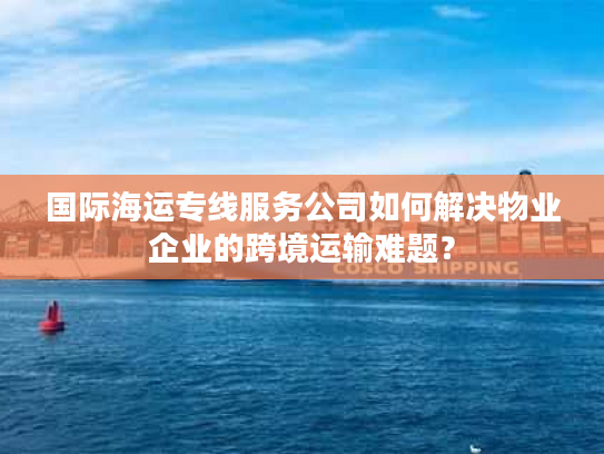 国际海运专线服务公司如何解决物业企业的跨境运输难题？