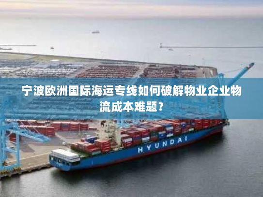 宁波欧洲国际海运专线如何破解物业企业物流成本难题? 宁波欧洲国际海运专线如何破解物业企业物流成本难题?