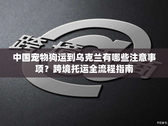 中国宠物狗运到乌克兰有哪些注意事项？跨境托运全流程指南