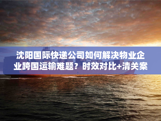 沈阳国际快递公司如何解决物业企业跨国运输难题？时效对比+清关案例）