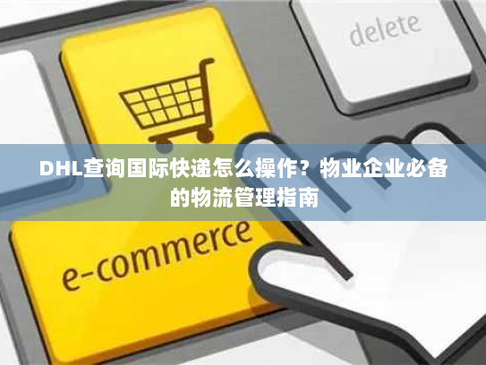 DHL查询国际快递怎么操作?物业企业必备的物流管理指南 DHL查询国际快递怎么操作?物业企业必备的物流管理指南