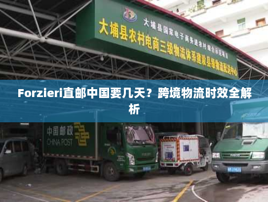 Forzieri直邮中国要几天?跨境物流时效全解析 Forzieri直邮中国要几天?跨境物流时效全解析