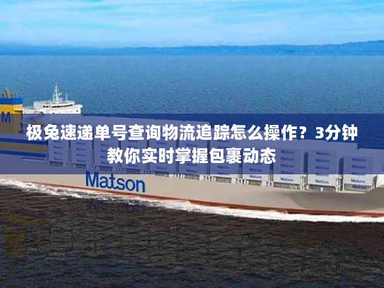 极兔速递单号查询物流追踪怎么操作?3分钟教你实时掌握包裹动态 极兔速递单号查询物流追踪怎么操作?3分钟教你实时掌握包裹动态