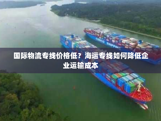 国际物流专线价格低?海运专线如何降低企业运输成本 国际物流专线价格低?海运专线如何降低企业运输成本