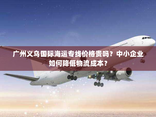 广州义乌国际海运专线价格贵吗?中小企业如何降低物流成本? 广州义乌国际海运专线价格贵吗?中小企业如何降低物流成本?