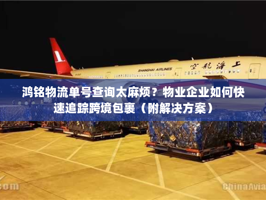 鸿铭物流单号查询太麻烦?物业企业如何快速追踪跨境包裹(附解决方案) 鸿铭物流单号查询太麻烦?物业企业如何快速追踪跨境包裹(附解决方案)