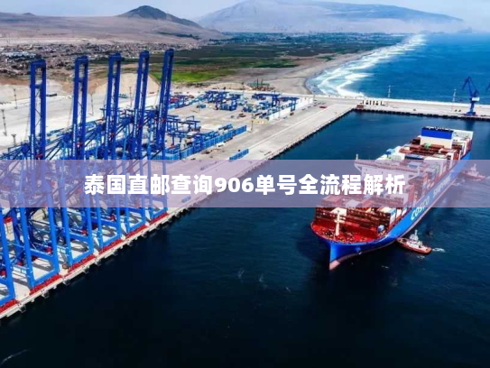 泰国直邮查询906单号全流程解析 泰国直邮查询906单号全流程解析