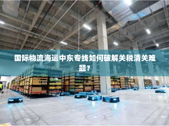 国际物流海运中东专线如何破解关税清关难题? 国际物流海运中东专线如何破解关税清关难题?