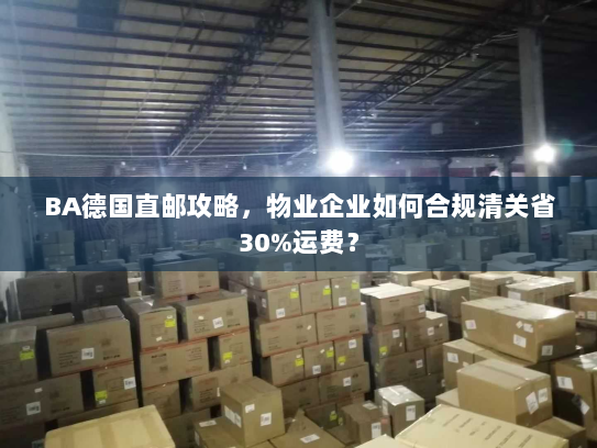 BA德国直邮攻略,物业企业如何合规清关省30%运费? BA德国直邮攻略,物业企业如何合规清关省30%运费?