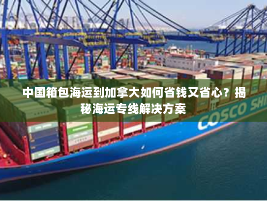 中国箱包海运到加拿大如何省钱又省心?揭秘海运专线解决方案 中国箱包海运到加拿大如何省钱又省心?揭秘海运专线解决方案