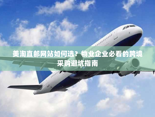 美淘直邮网站如何选?物业企业必看的跨境采购避坑指南 美淘直邮网站如何选?物业企业必看的跨境采购避坑指南