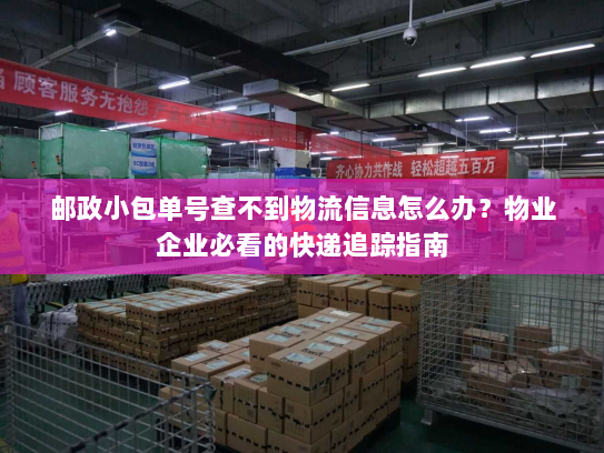 邮政小包单号查不到物流信息怎么办?物业企业必看的快递追踪指南 邮政小包单号查不到物流信息怎么办?物业企业必看的快递追踪指南