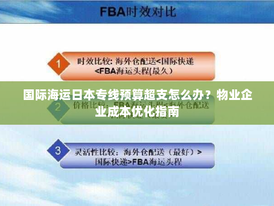 国际海运日本专线预算超支怎么办?物业企业成本优化指南 国际海运日本专线预算超支怎么办?物业企业成本优化指南
