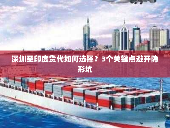 深圳至印度货代如何选择?3个关键点避开隐形坑 深圳至印度货代如何选择?3个关键点避开隐形坑