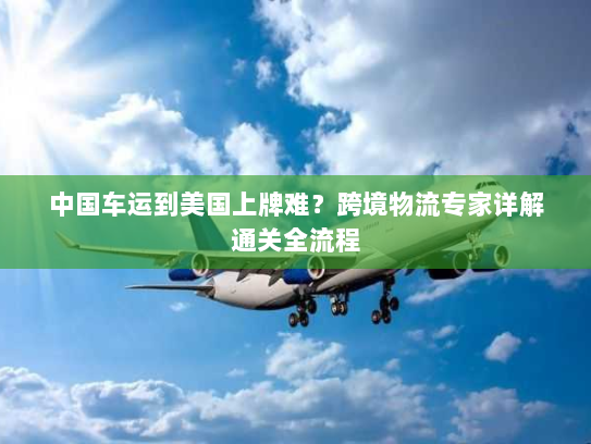 中国车运到美国上牌难?跨境物流专家详解通关全流程 中国车运到美国上牌难?跨境物流专家详解通关全流程